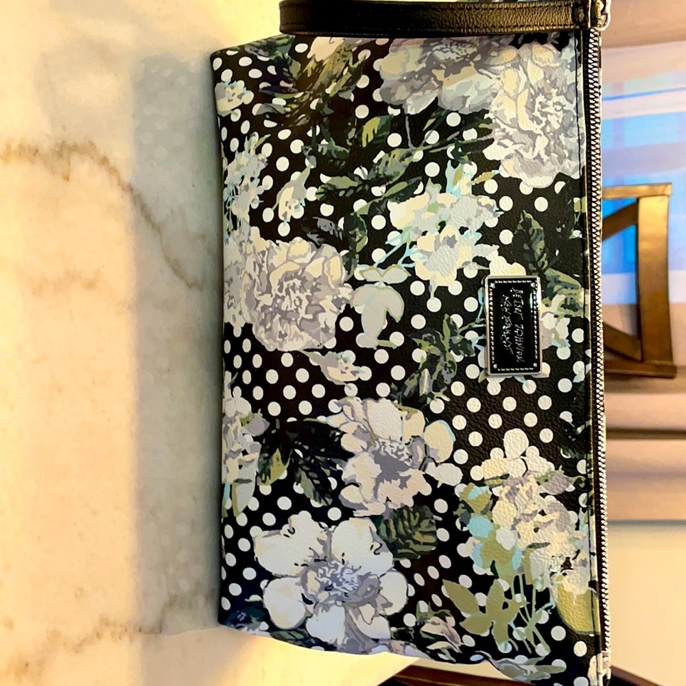 Betsy Johnson Floral Print Clutch